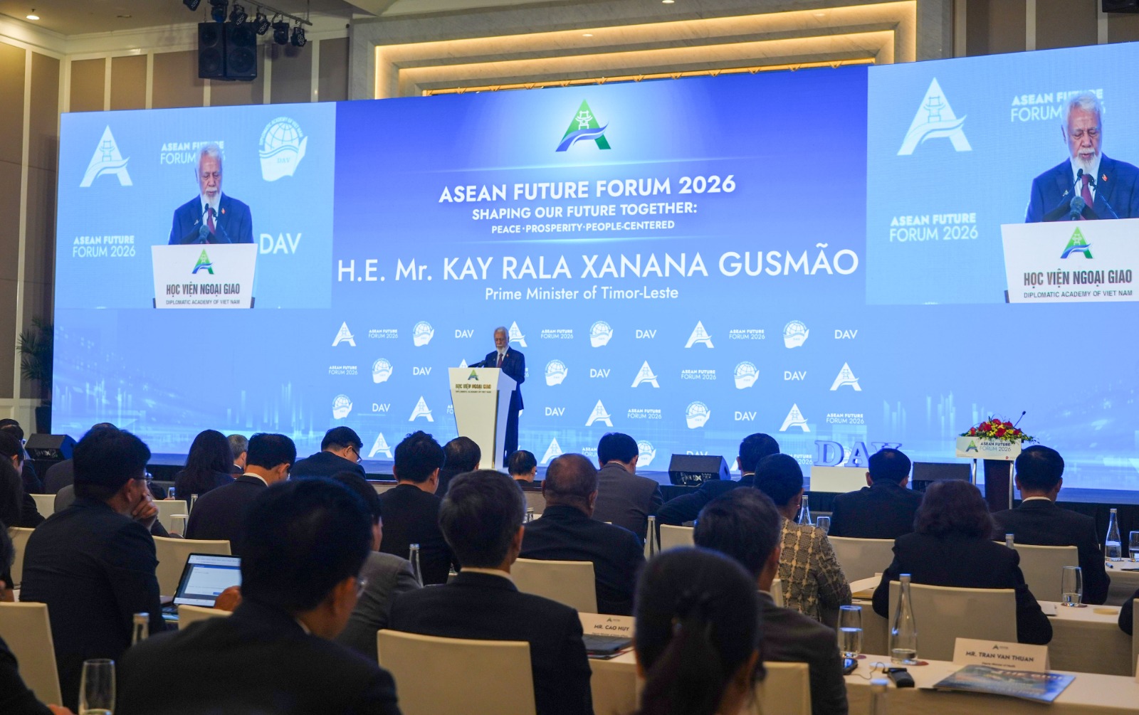 Forum futuru ASEAN 2026 diskute dezafiu no forma dezenvolvimentu sentradu iha ema