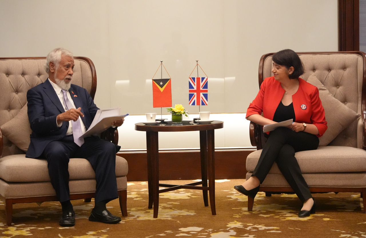 Xanana apresia envolvimentu Reinu Unidu iha ASEAN atu apoiu ba dame iha rejiaun