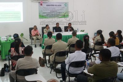 MS disemina sistema lisensiamentu atividade saúde iha RAEOA