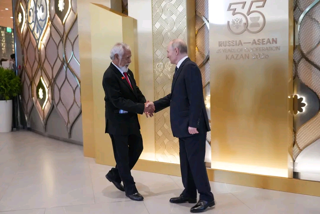 PM Xanana hasoru malu ho Vladimir Putin iha Simera Rúsia-ASEAN