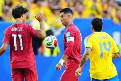 Joga ho disiplina, Portugál silu Kolombia la tuun iha Kopa Mundiál