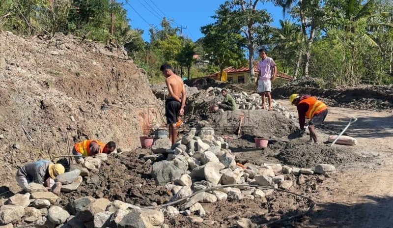 Reabilitasaun estrada fó kontente ba populasaun Tuluata