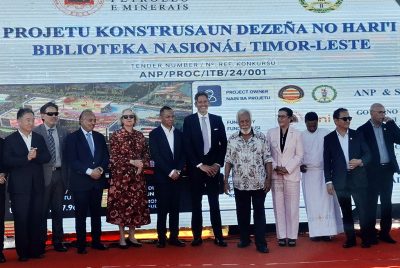 Konstrusaun Biblioteka Nasionál hahú, Xanana apela atu dokumenta istória no kultura Timor-Leste
