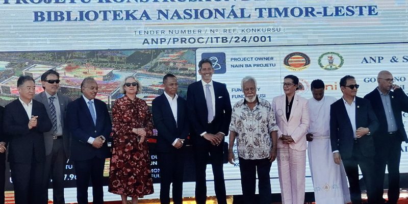 Konstrusaun Biblioteka Nasionál hahú, Xanana apela atu dokumenta istória no kultura Timor-Leste