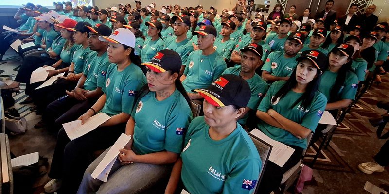 Austrália Louva traballadór timoroan hamutuk 25.366 iha eskema PALM