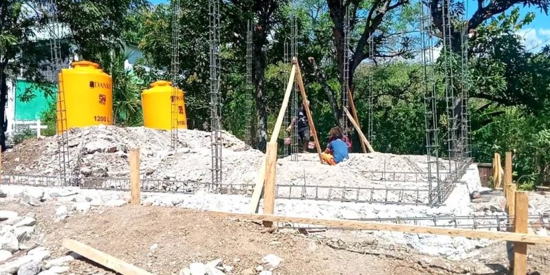 PNDS Lahomea hahú konstrui estrada no dapur merenda eskolár