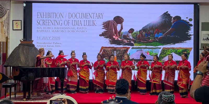 Timor Aid organiza espozisaun dokumentáriu kona-ba Uma-Lulik iha Timor-Leste