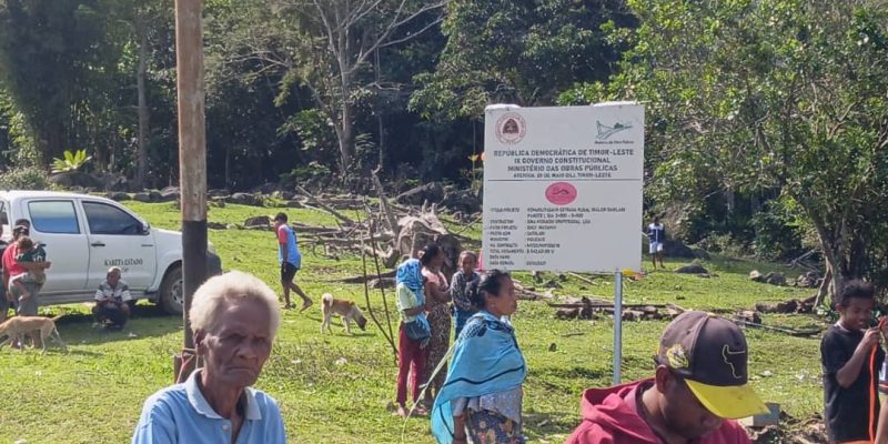 Autoridade Vikeke lansa reabilitasaun estrada rurál Iraler liga bá Daralari Uatulari