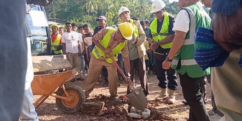 Governu hatuur fatuk-inan ba obra reabilitasaun estrada Uatakaelale iha Uatulari