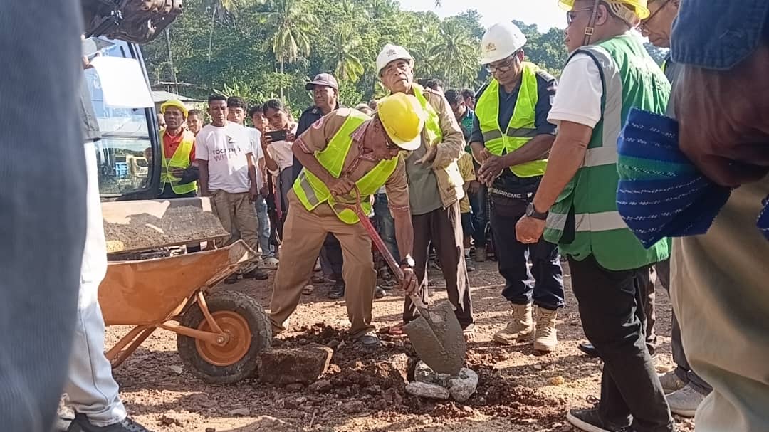 Governu hatuur fatuk-inan ba obra reabilitasaun estrada Uatakaelale iha Uatulari