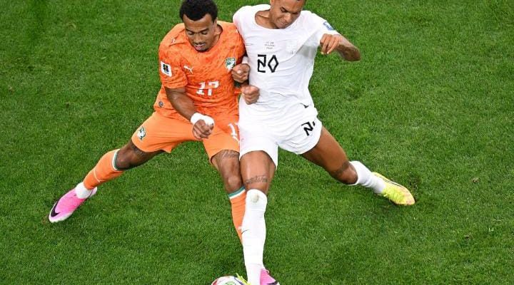 Halakon Kosta Marfim 2-1, Noruega avansa ba jornada 16 Kopa Mundiál