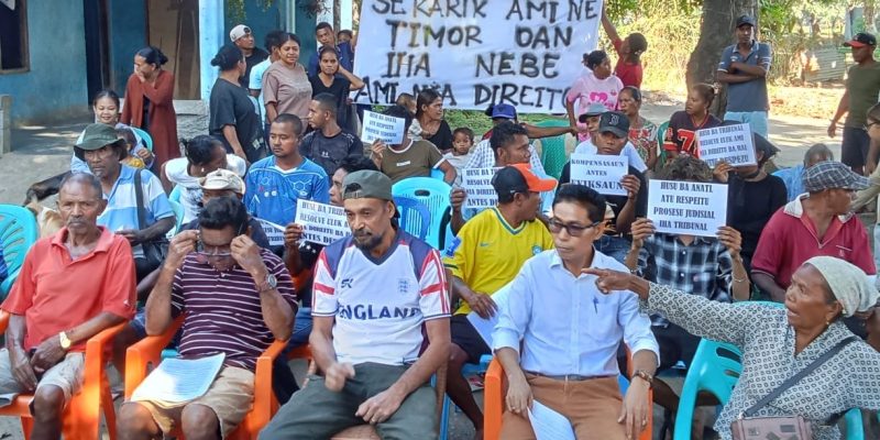 Uma-kain 35 husu Governu selu indemnizasaun molok deslokamentu husi Beto-Tasi