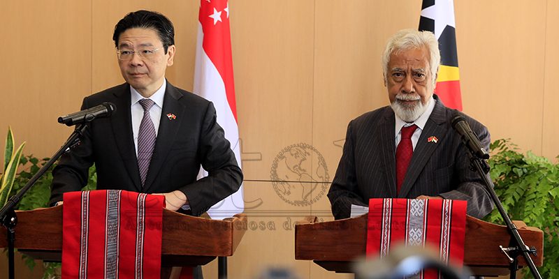 Timor-Leste no Singapura reafirma importánsia lei internasionál-diálogu-dame
