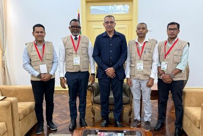 MOE g7+ hahú misaun iha São Tomé e Príncipe molok eleisaun prezidensiál
