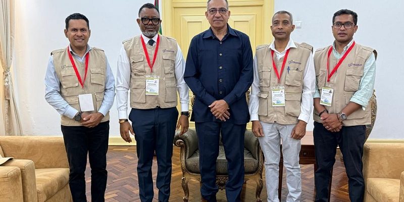 MOE g7+ hahú misaun iha São Tomé e Príncipe molok eleisaun prezidensiál