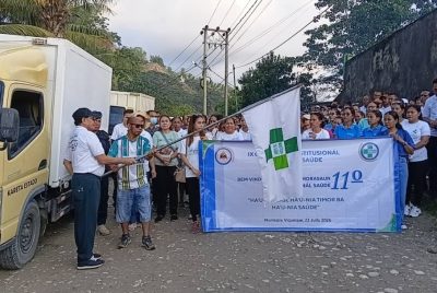 Komemora Loron Nasionál Saúde, MS realiza Marsa Saudavel iha Vikeke