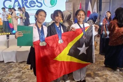 Estudante EBC hetan medalla iha kompetisaun ASEAN Three Plus Junior Science Odyssey Filipina