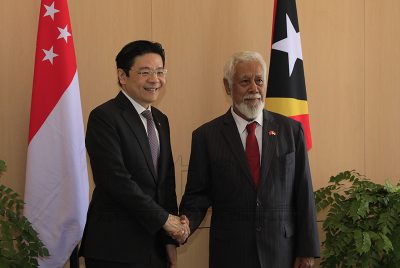 Timor-Leste no Singapura iha kompromisu sai parséria estratéjiku ba desenvolvimentu
