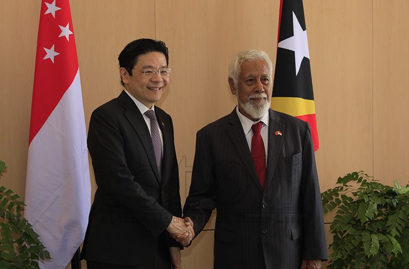 Timor-Leste no Singapura iha kompromisu sai parséria estratéjiku ba desenvolvimentu