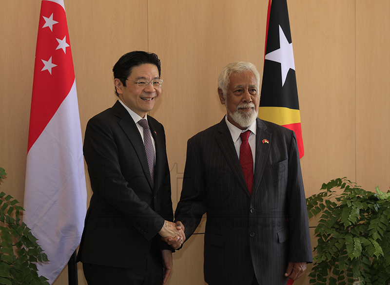Timor-Leste no Singapura iha kompromisu sai parséria estratéjiku ba desenvolvimentu