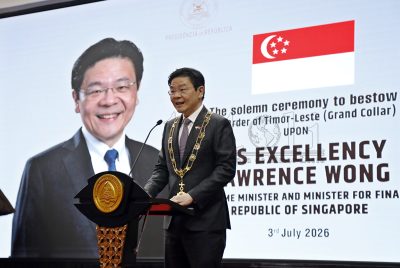 Singapura hakarak Timor-Leste susesu iha ASEAN