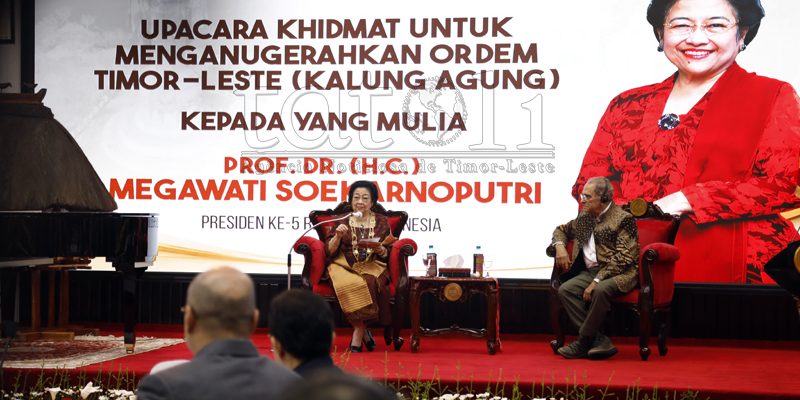 Megawati propoin parseria entre partidu polítiku atu hametin demokrasia
