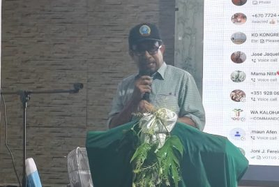 José Gonçalves “Si’ak” eleitu Secretáriu-Jerál foun RENETIL ba mandatu 2026–2030