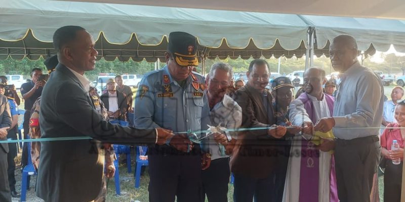 Governu inaugura postu UPF iha Aeroportu Kovalima