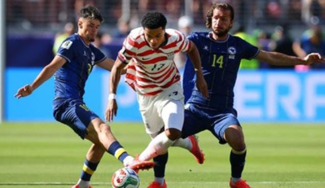 Liki Bósnia 2-0, EUA asegura fatin iha jornada 16 kopa mundiál 2026
