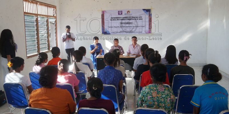 MOFFE-TL ho GASC indika Suku Kutete no Monemeko alvu ba projetu empoderamentu ekonómiku iha Oekusi