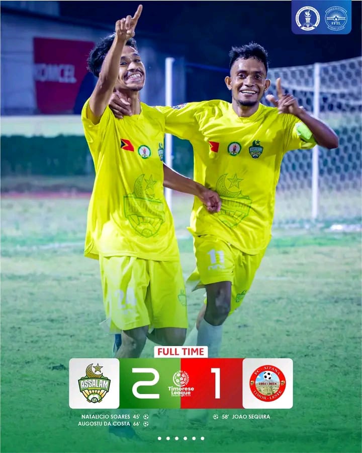 Assalam manán Aitana 2-1 iha Liga Timorense jornada dahitu