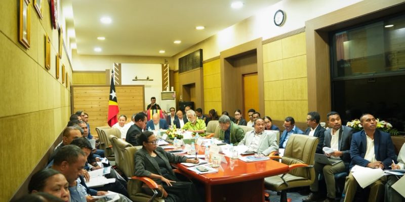 Governu realiza reuniaun interministeriál ba ezbosu planu mèdiu prazu 2027-2030