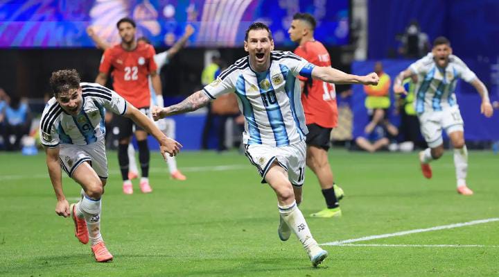 Arjentina hakat ba kuartu finál hafoin halakon Ejiptu 3-2