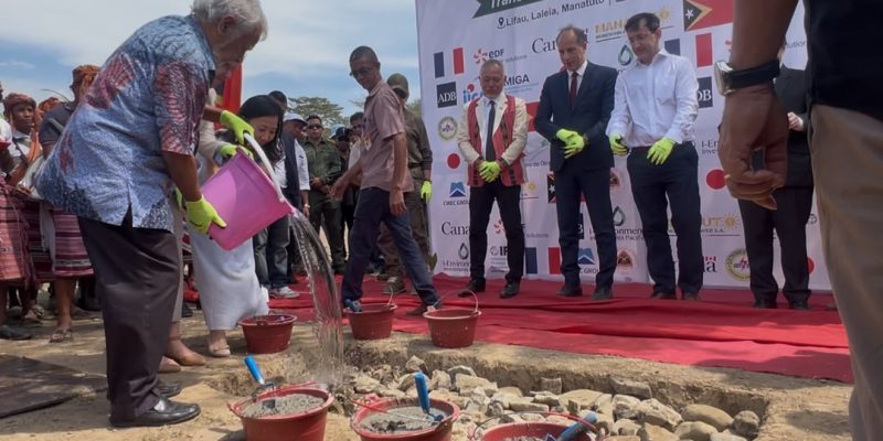 PM Xanana lansa fatuk dahuluk ba projetu solár Photovoltaic iha Laleia