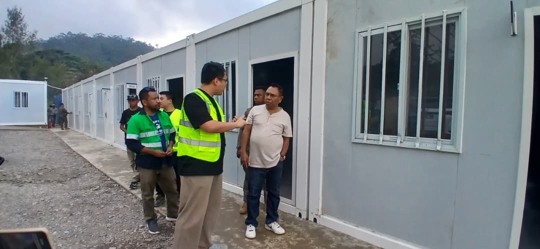 Empreza CCECC estabelese ona akampamentu hodi reabilita estrada Glenu-Letefoho 