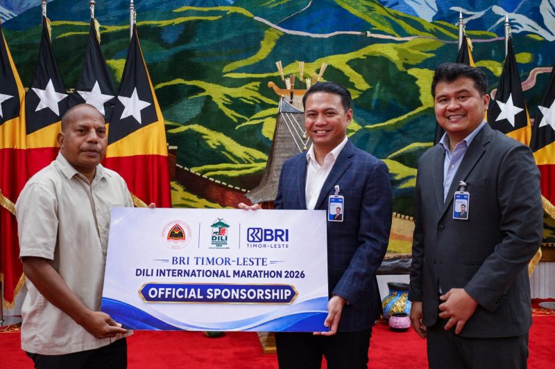 BRI Timor-Leste sai Patrosinadór Prata ba Maratona Internasionál Dili 2026