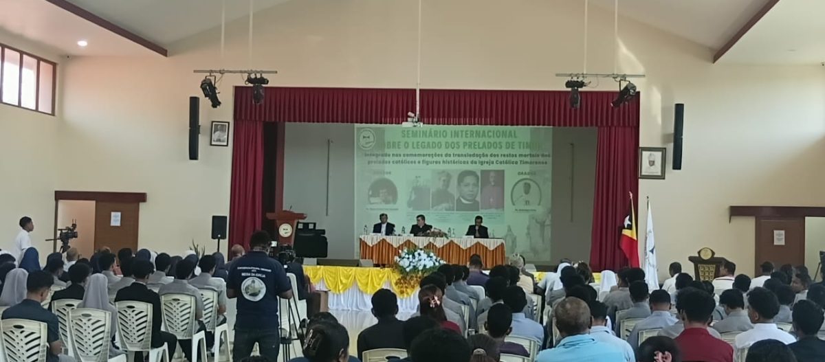 CET realiza semináriu internasionál kona-ba legadu Bispu sira iha Timor-Leste
