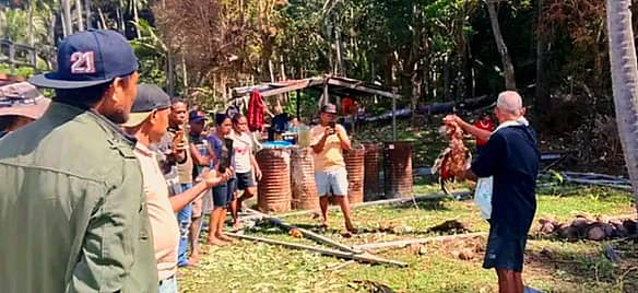 Autoridade no lia-na’in Vessoru realiza serimónia rituál ba reabilitasaun Sítiu Turístiku Didimera