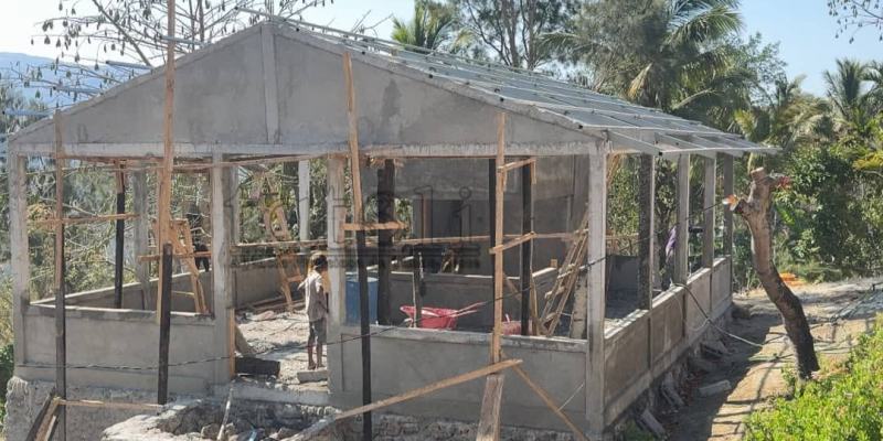 PNDS konstrui saladeaula rua no refeitóriu PME iha EBC Atuaben