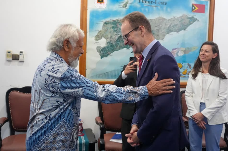 Embaixadór Britániku no PM Xanana diskute hametin kooperasaun bilaterál